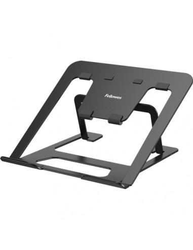 Fellowes Alumia Elevador para Portatil hasta 15" - 6 Ajustes de Altura - Fabricado en Aluminio - Base Antideslizante - Color