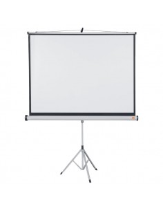 Nobo Pantalla Proyeccion con Tripode 1500x1138mm - Superficie Blanca Mate - Color Blanco