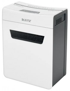 Leitz IQ Protect Premium 8X Destructora de Papel Manual Corte en Particulas P-4 - Destruye hasta 8 Hojas - Ultrasilenciosa -