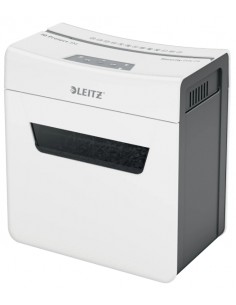 Leitz IQ Protect Premium 3M Destructora de Papel Manual Micro Corte P-5 - Destruye hasta 3 Hojas - Ultrasilenciosa - Papelera