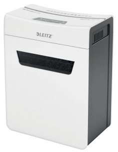 Leitz IQ Protect Premium 4M Destructora de Papel Manual Micro Corte P-5 - Destruye hasta 4 Hojas - Ultrasilenciosa - Papelera