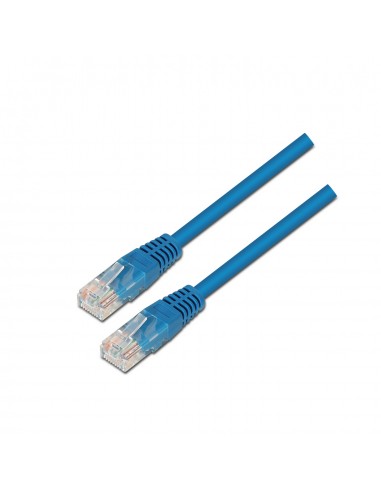 Aisens Cable de Red Latiguillo RJ45 Cat.6 UTP AWG24 - 1.0m - 10 100 1000 Mbit s - Color Azul