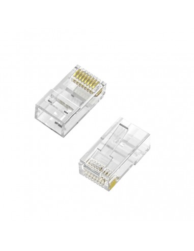 Aisens Pack de 50 Conectores RJ45 8 Hilos CAT.6 AWG24