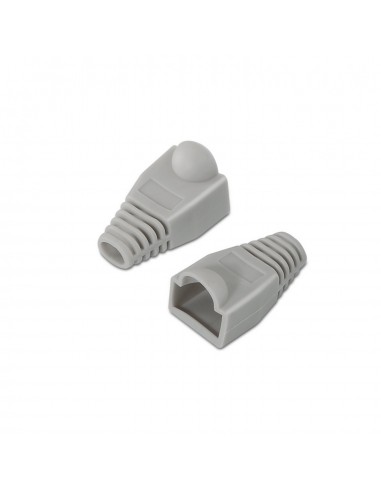 Aisens Pack de 10 Fundas RJ45 - Color Gris