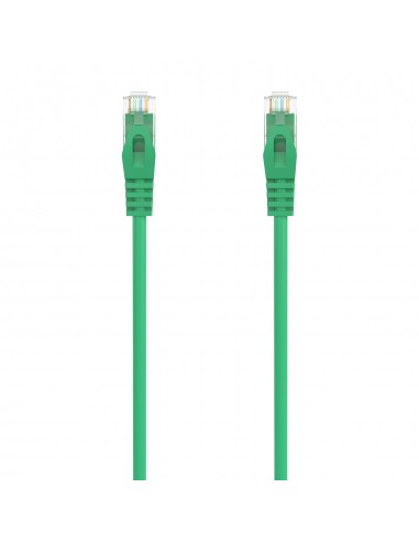Aisens Cable de Red Latiguillo RJ45 LSZH CAT.6A 500 MHZ UTP AWG24 - 1.0M - Color Verde