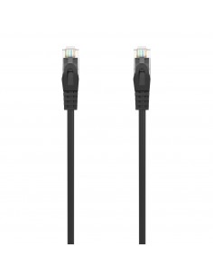 Aisens Cable de Red Latiguillo RJ45 LSZH CAT.6A 500 MHZ UTP AWG24 - 0.5M - Color Negro