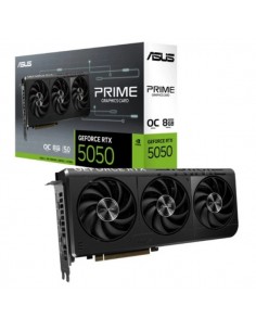 Asus GeForce PRIME RTX 5050 OC Edition Tarjeta Grafica 8GB GDDR6 Reflex 2 RTX AI DLSS4