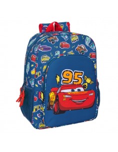 Safta Cars "Racing" Mochila - Adaptable a Carro - Asa de Mano - 33x42x14cm - Color Azul