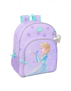 Safta Frozen Spirit Mochila - Adaptable a Carro - Asa de Mano - 33x42x14cm - Color Lila