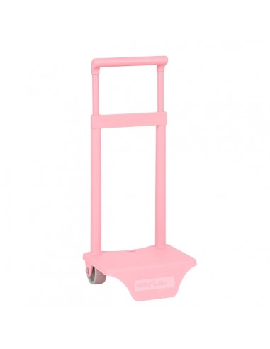 Safta Carro Guarderia Portamochilas - Sujecion Universal - Para Mochilas de hasta 22x10x27cm - Medidas Abierto 18x16x54cm -