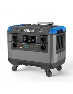 Elbat Generador de Energia Portatil - 3000W - Bateria de Litio 840.000Mah - Display LED - Funcion BMS - Admite Carga con