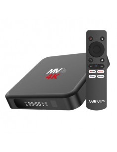 Muvip MV23 Mini PC Smart TV 4K 5G - Android 14 - Quad Core - 4GB RAM - 32GB - Color Negro