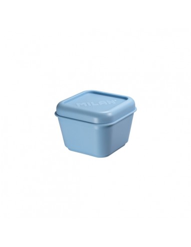 Milan Coleccion 430 Fiambrera Cuadrada 0.33L - Apta para Microondas-Lavavajillas y Congelador - Libre de BPA - Medidas