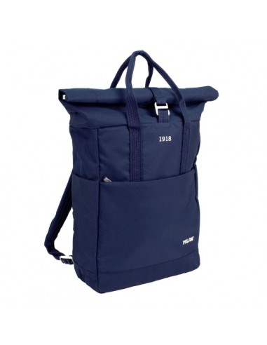 Milan Coleccion 430 Mochila Urbana 10L - Cierre Superior Enrollable - 2 Bolsillos Laterales - Bolsillo Trasero Acolchado -