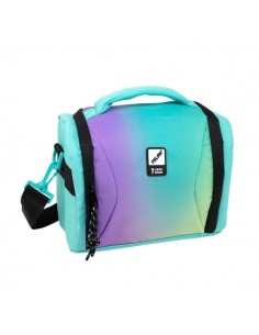 Milan Sunset Bolsa Isotermica Porta Alimentos 5L - Interior Aislante Termico - Apertura Total - Correa Regulable y Extraible