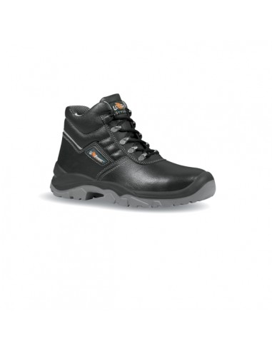 Upower Reptile RS L Calzado de Seguridad Altos - Talla 43 - Cuero Impreso Hidrofugo-Puntal de Acero-Antiperforacion-Suela