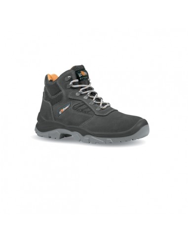 Upower Real L Calzado de Seguridad Altos - Talla 48 - Empeine en Gamuza Transpirable-Puntal en Acero-Antiperforacion