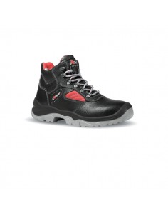 Upower Mayon L Calzado de Seguridad Altos - Talla 46 - Empeine Cuero Hidrofugo-Puntal Acero-Antiperforacion