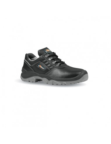 Upower Tongue L Calzado de Seguridad Bajos - Talla 41 - Empeine Cuero Hidrofugo-Puntal Acero-Antiperforacion