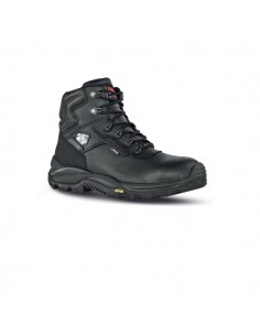 Upower Drop GTX S Calzado de Seguridad Botines - Talla 47 - Piel Flor Suave-Impermeable-Transpirables-Puntera Composite