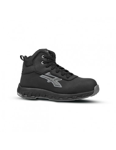 Upower Phoenix ESD Calzado de Seguridad Alto - Talla 47 - Hidrofugo-Resistente al Desgaste-Puntera Fibertoe-Plantilla