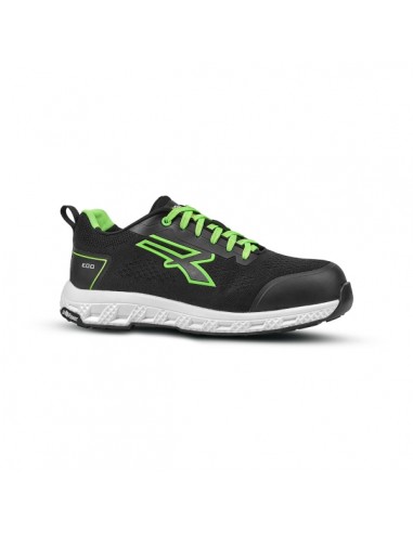 Upower Aton ESD Zapato Bajo de Seguridad - Talla 38 - Proteccion S1PS HI HRO FO SR-U-KNIT Elastico-Puntera Fibertoe