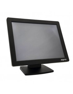 Approx Monitor Tactil LED 15" para TPV 1024 x 768 - Respuesta 5ms - Angulo de Vision H 160-V 140-- USB-VGA - VESA 75x75mm