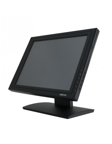 Approx Monitor Tactil LED 15" para TPV 1024 x 768 - Respuesta 5ms - Angulo de Vision 160-- USB-VGA - VESA