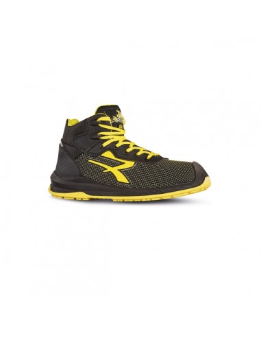 Upower Domingo S Calzado de Seguridad Altos - Talla 47 - Proteccion Maxima-Parte Superior Putek Plus-Puntera Airtoe