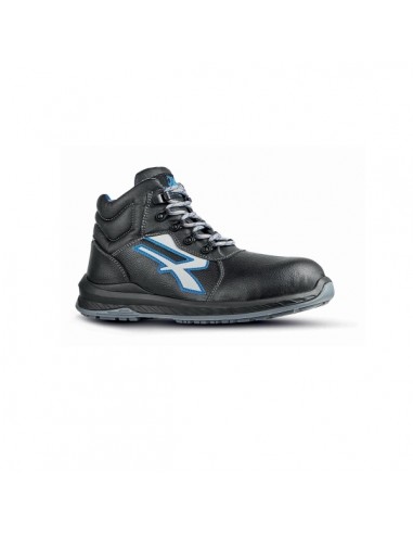 Upower Tenerife S Calzado de Seguridad Hidrofugos - Talla 41 - Piel Flor Grana Mina-Suela Vibram Antideslizante-Resistente