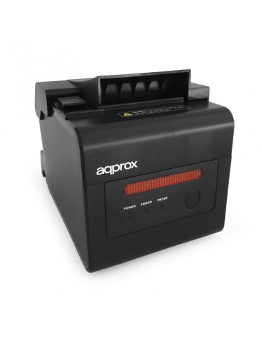 Approx Impresora Termica de Recibos - Alarma de Impresion - Resolucion 203dpi - Velocidad 300mm s - USB-RJ-11-RS232-LAN -