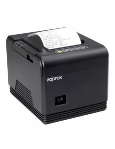 Approx Impresora Termica de Recibos - Resolucion 203dpi - Velocidad 200mm s - USB-RS232 y RJ11 - Auto-Corte y Corte Manual