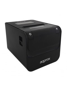 Approx Impresora Termica de Recibos - Resolucion 203dpi - Velocidad 250mm s - USB-LAN-RS232 y RJ11 - Auto-Corte y Corte