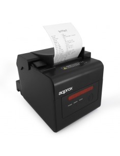 Approx Impresora Termica de Recibos WiFi-LAN - Resolucion 203dpi - Velocidad 300mm s - USB-RJ-11-LAN - Auto-Corte y Corte