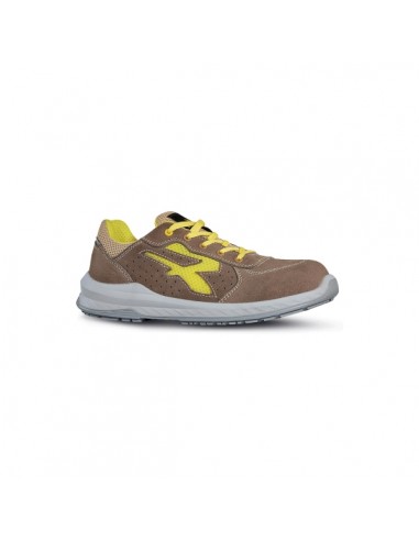 Upower Reflex S ESD Calzado de Seguridad Ligero - Talla 35 - Gamuza Perforada-Puntera Compuesta-Antiperforacion Textil
