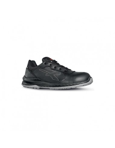 Upower Nero S ESD Calzado de Seguridad Hidrofugos - Talla 35 - Piel Plena Flor-Proteccion Contra Frio-Antideslizantes
