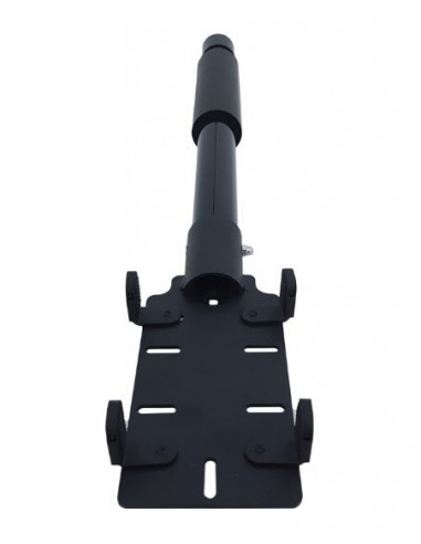 Approx Soporte para Datafono con Brazo Extensible - Longitud 40cm - Zona Engomada y Clips de Sujecion - Gestion de Cables