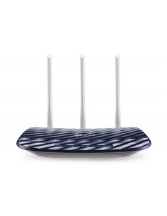 TP-Link Router Inalambrico de Banda Dual AC750 --300MB en 2 4GHZ y 433MB en 5GHZ - 4P Ethernet - 2 Antenas Fijas