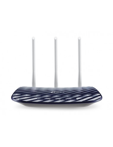 TP-Link Router Inalambrico de Banda Dual AC750 --300MB en 2 4GHZ y 433MB en 5GHZ - 4P Ethernet - 2 Antenas Fijas