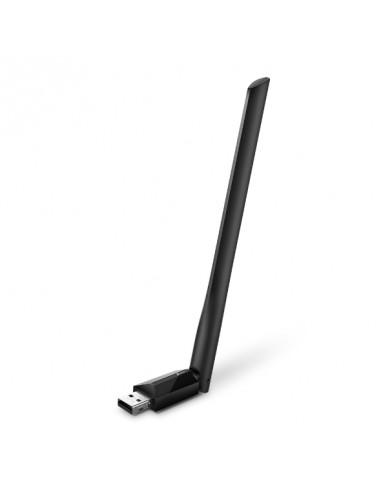 TP-LINK Archer T2U Plus AC600 Adaptador USB Inalambrico de Alta Ganancia Doble Banda - Wi-Fi Alta velocidad - Doble Banda