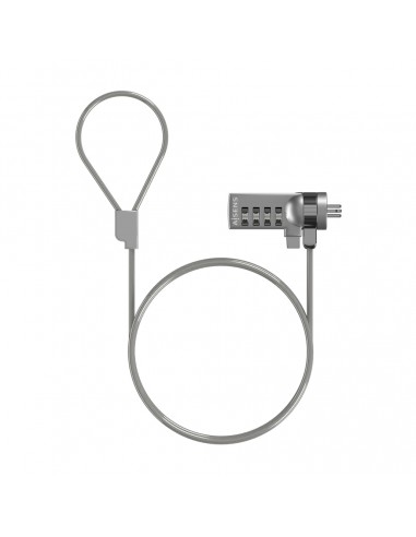 Aisens Cable de Seguridad con Cerradura de Combinacion para Ordenador-Monitor-Portatil - 1.5M