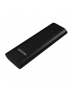 Aisens Caja Externa M.2 (NGFF) NVMe a USB3.2 GEN2 - Color Negro