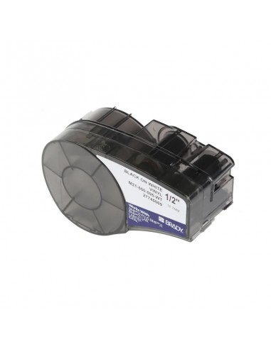 BRADY BMP21 NEGRO BLANCO ETIQUETAS DE VINILO GENERICAS M21-500-595-WT