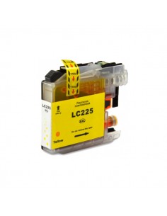 Brother LC225XL Amarillo Cartucho de Tinta Generico - Reemplaza LC225XLY