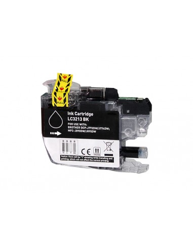 Brother LC3213 LC3211 Negro Cartucho de Tinta Generico - Reemplaza LC3213BK LC3211BK