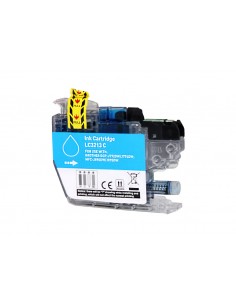 Brother LC3213 LC3211 Cyan Cartucho de Tinta Generico - Reemplaza LC3213C LC3211C
