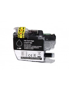 Brother LC3217 Negro Cartucho de Tinta Generico - Reemplaza LC3217BK