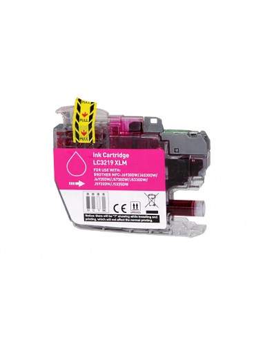 Brother LC3219XL Magenta Cartucho de Tinta Generico - Reemplaza LC3219XLM