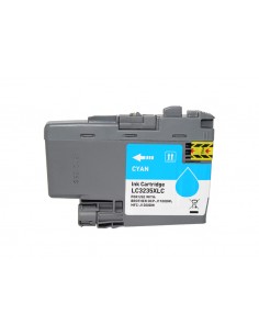 Brother LC3235XL LC3233 Cyan Cartucho de Tinta Generico - Reemplaza LC3235XLC LC3233C