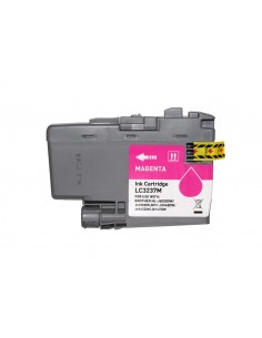 Brother LC3237 Magenta Cartucho de Tinta Pigmentada Generico - Reemplaza LC3237M
